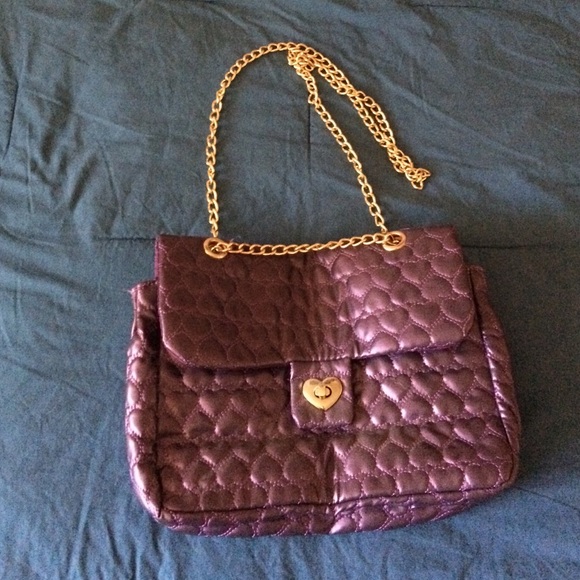 Purple & Gold Purse
