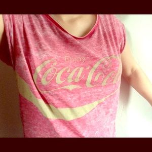 Vintage Fade Coca Cola Shirt