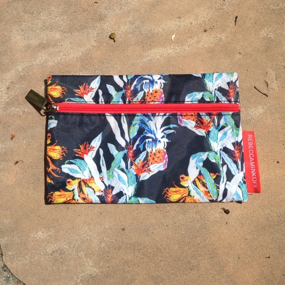 Pineapple Rebecca Minkoff Makeup Bag