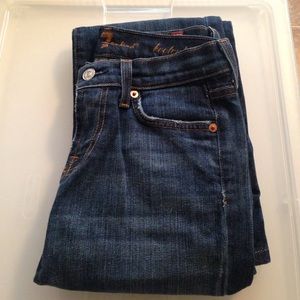 Seven for all mankind dark wash bootcut jeans