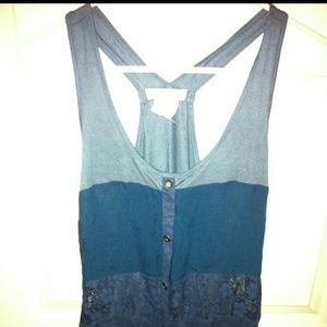 Lush multi blue tank