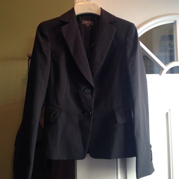 Grey suit jacket