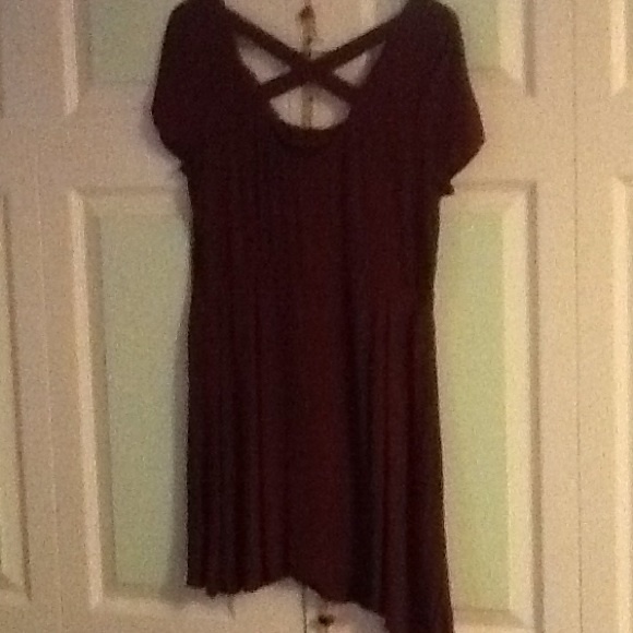 Maroon Dress