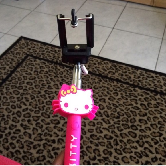 Hello kitty selfie stick