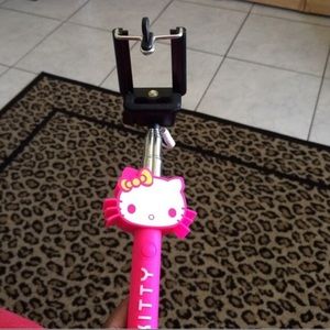 Hello kitty selfie stick