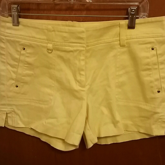 Yellow Cache shorts