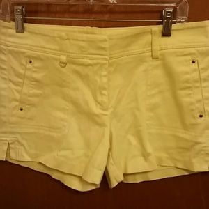 Yellow Cache shorts