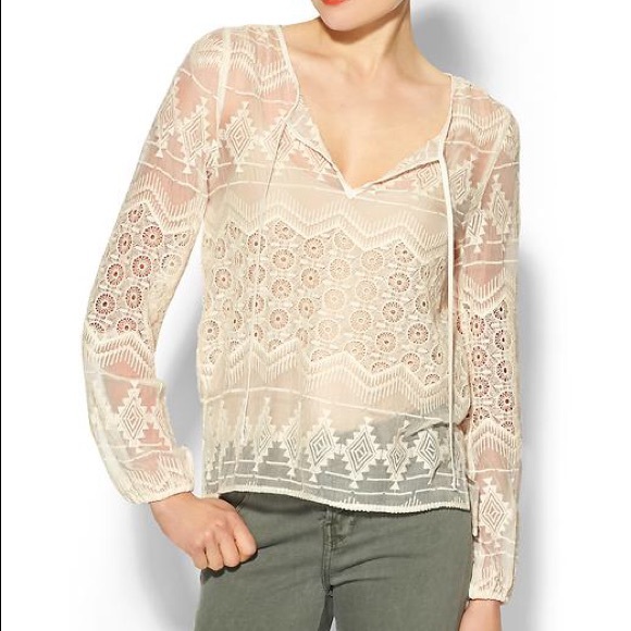 Bohemian Lace Blouse size S
