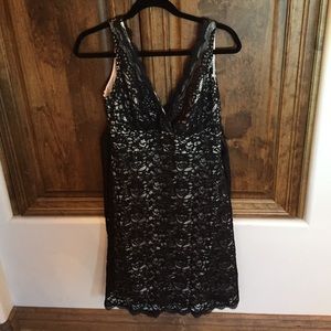White House Black Market black lace dress