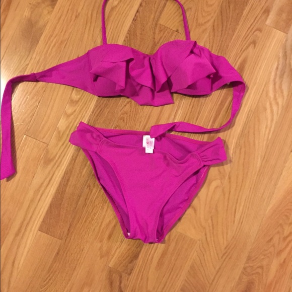 Two piece bathing suit