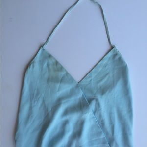 Light blue Halter top