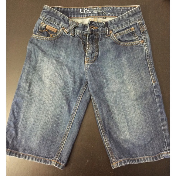 Kids denim shorts. Boys size 10.