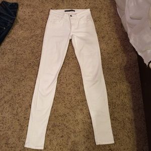 Joes white skinny jean 26