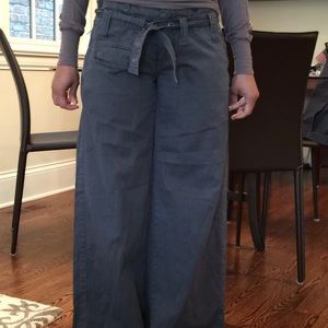 Grey blue cotton pants xs French connection Grey blue cotton pants xs French connection
