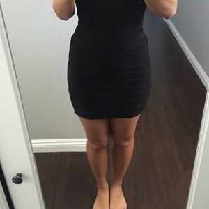 Foreign exchange black skirt