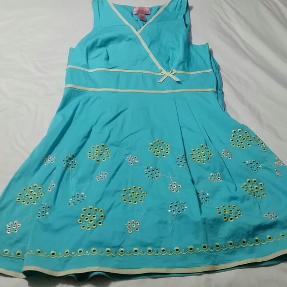 Aqua Dress reserved for missmarrisa