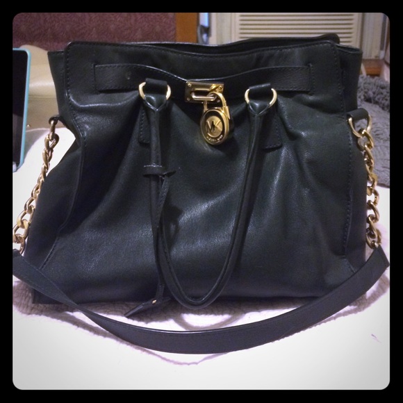 Michael Kors "Hamilton" large leather tote