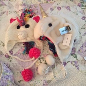 Bundle of Two Unicorn Hats!!