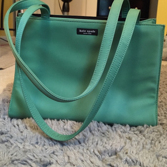 Kate Spade mint green purse