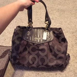 Brown Coach purse