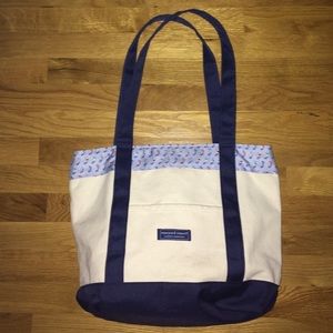 Vineyard Vines Canvas Sailboat tote