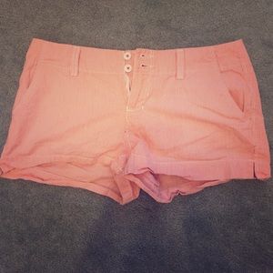 BOGO🔴Pink and White Seersucker Shorts