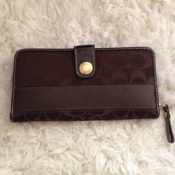 Bundle-coach purse, wallet and wristlet