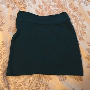 Forever 21 Pencil Skirt Turqoise