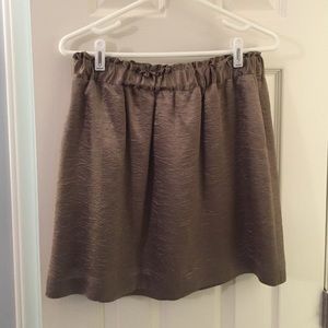 Gold Banana Republic Monogram Collection Skirt