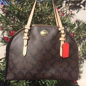 Coach Peyton Signature Dome Satchel