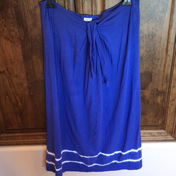 Strapless Splendid loose fitting dress