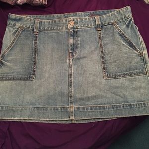 Jean skirt