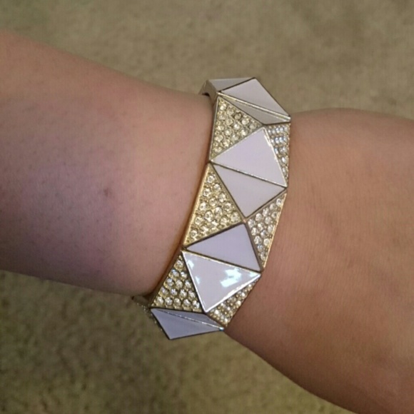 Pink, diamond bracelet