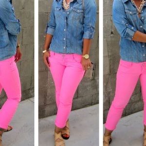 American Eagle Hot Pink Jegging!