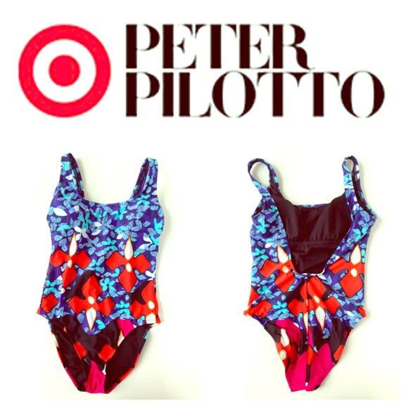 NEW Peter Pilotto for target one piece swim suit