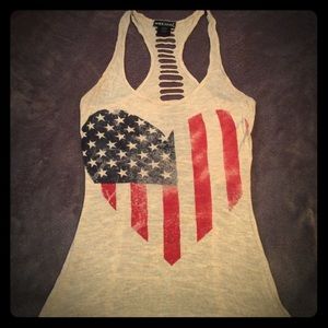 Wetseal 4th of July cut out tank