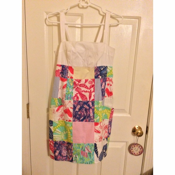 Lilly Pulitzer quilted shift dress