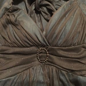 City Triangles Halter Dress