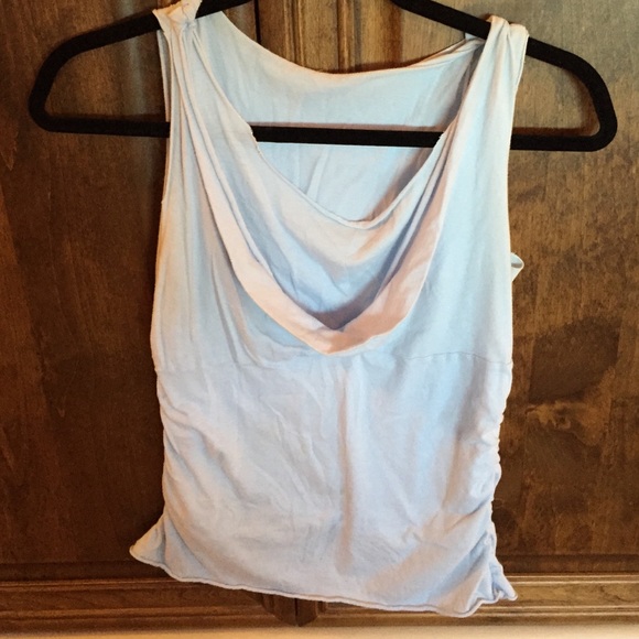 Anthropologie light blue tank