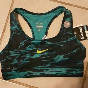 NEW Nike Pro Sports Bra Dri- Fit  (X-Small)