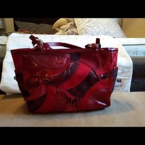 Red Coach Purse