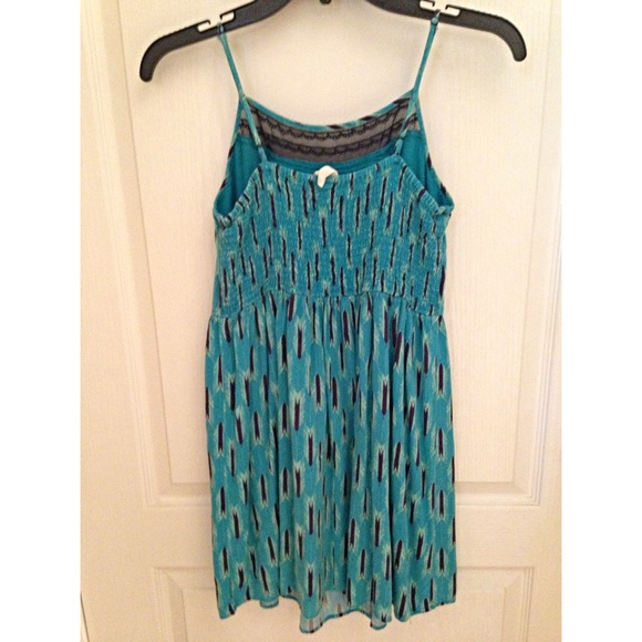 Strapped Pattern Dress - Picture 2 of 3