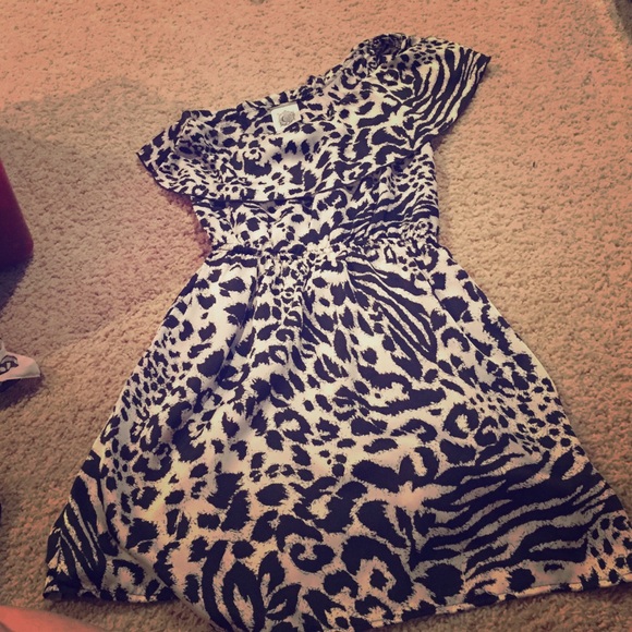Animal print dress!