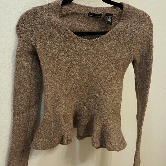 Peplum VS Sweater Top