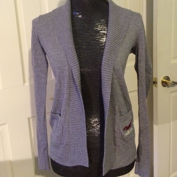 Hollister gray sweater