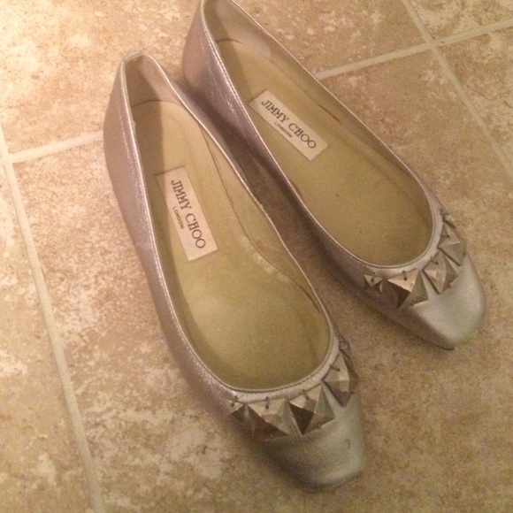 Jimmy Choo flats, size 36. Fit a size 6.