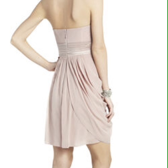 BCBGMAXAZRIA "Emily" dress in ANTQBLUSH - Picture 2 of 4