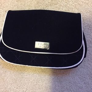 Dior makeup bag