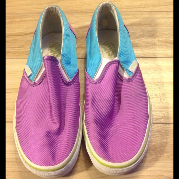 Neon Vans Slip-Ons
