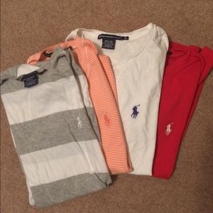 4 Polo by Ralph Lauren shirts